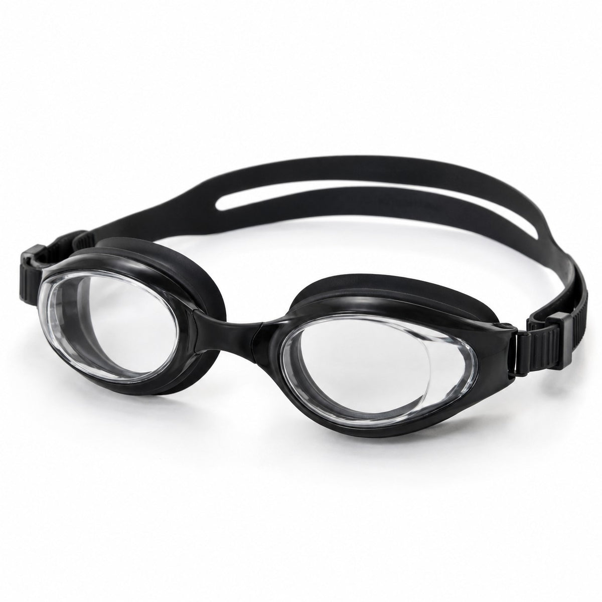 Black adult swim goggles